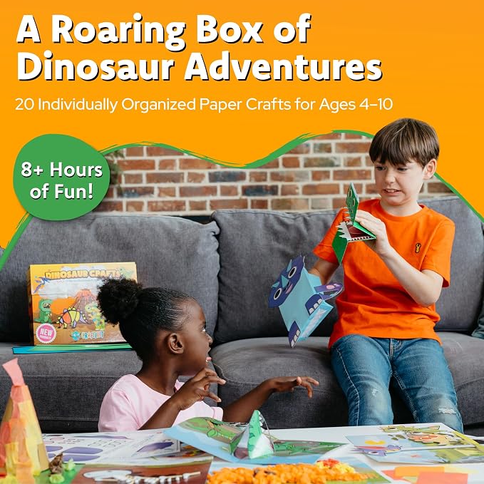 Craftikit® 20 Award-Winning Dinosaur Crafts - Image 2