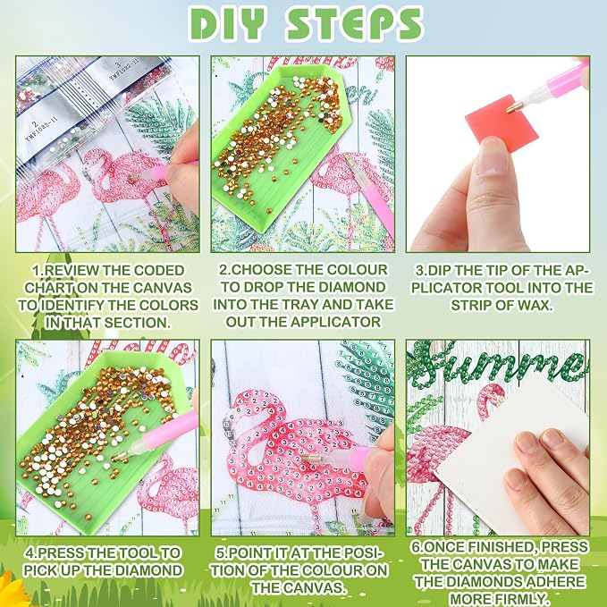 Trandraft 13 Pcs Fall Seasonal Diamond Art Kits - Image 4