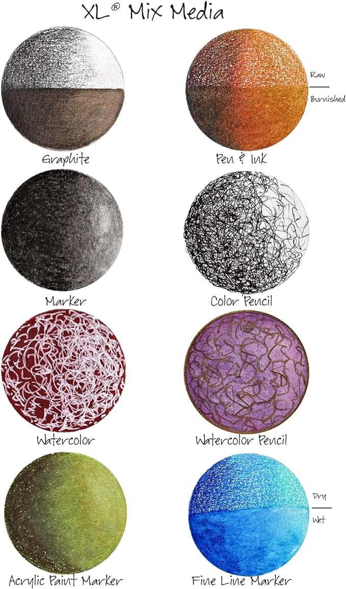 Canson XL Mix Media Pad 7X10 - Image 5