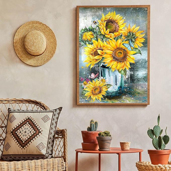 Legrace Sunflower Diamond Art Painting Kits - Image 2