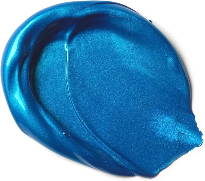 Liquitex BASICS Acrylic Paint, 118ml Tube, Metallic Blue - Image 3