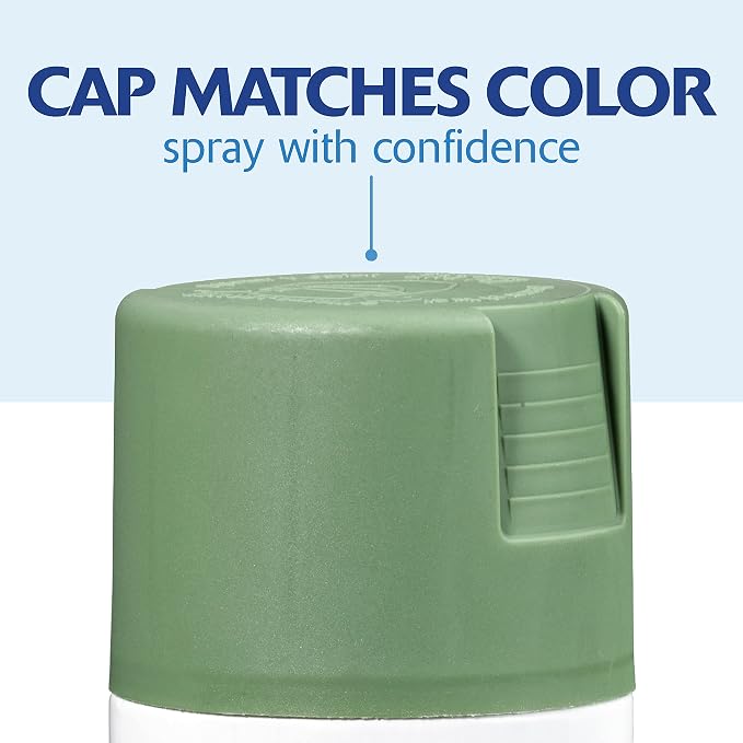 Rust-Oleum 334075 Painter's Touch 2X Ultra Cover Spray Paint, 12 oz, Satin Moss - Image 7