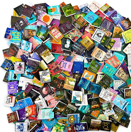 340pcs Mini Books Miniatures, mini Brands Books by LUFEEMGA