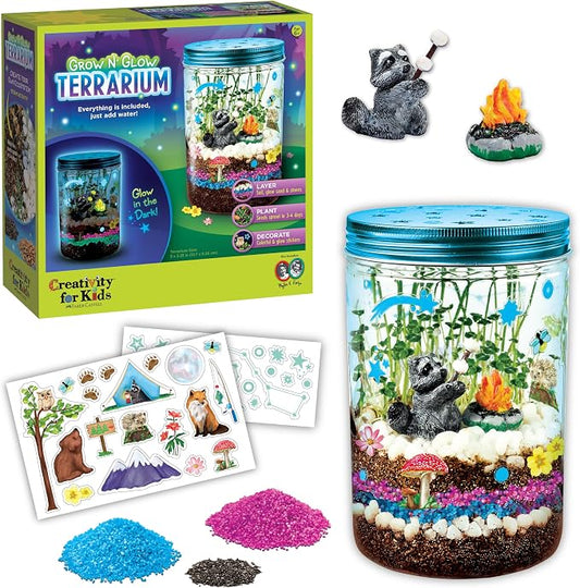 Creativity for Kids Grow 'N Glow Terrarium Kit by CreativityforKids