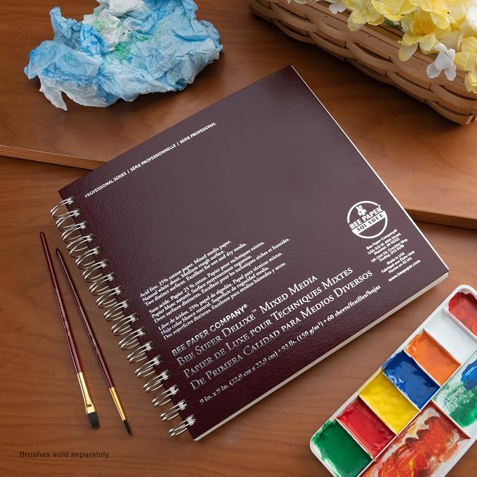 Bee Paper Super Deluxe Sketch Pad, 6-Inch L by 9-Inch H - Image 7