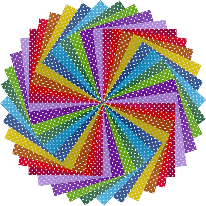 8"x8" 50pcs Cotton Fabric Squares - Image 5