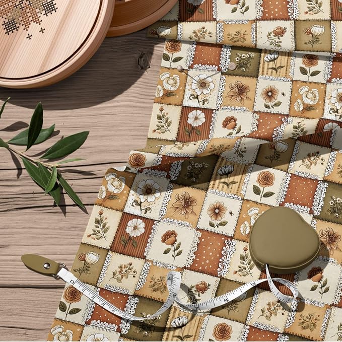 100% Cotton Fabric by the Yard – Turkish Quality Quilting & Sewing Fabric - Image 9