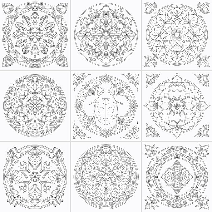 FUNLAVIE Adult Coloring Book - Image 9