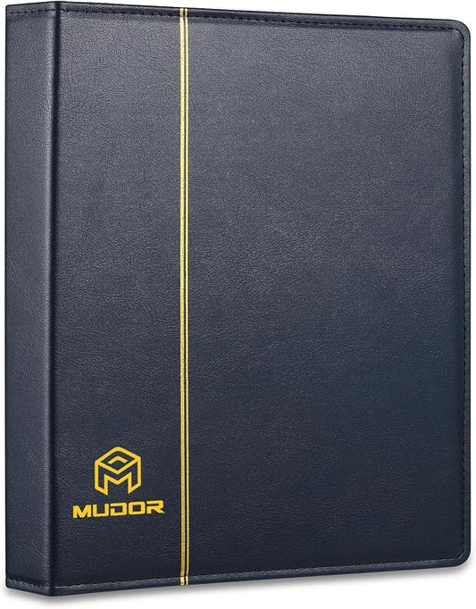 MUDOR 4 Ring Empty Stamp Binder by MUDOR