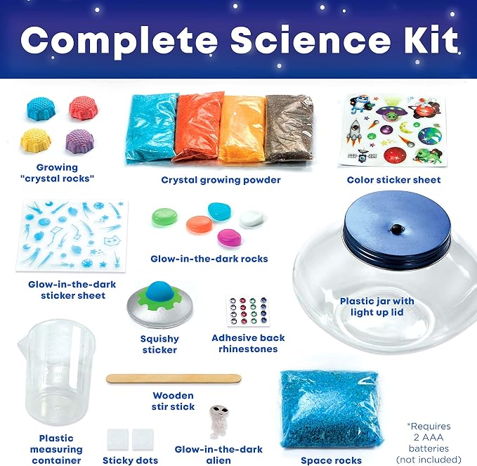 Creativity for Kids Crystal Space Terrarium Kit - Image 3