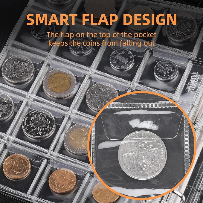 Fireproof Coin Collection Album - Image 5