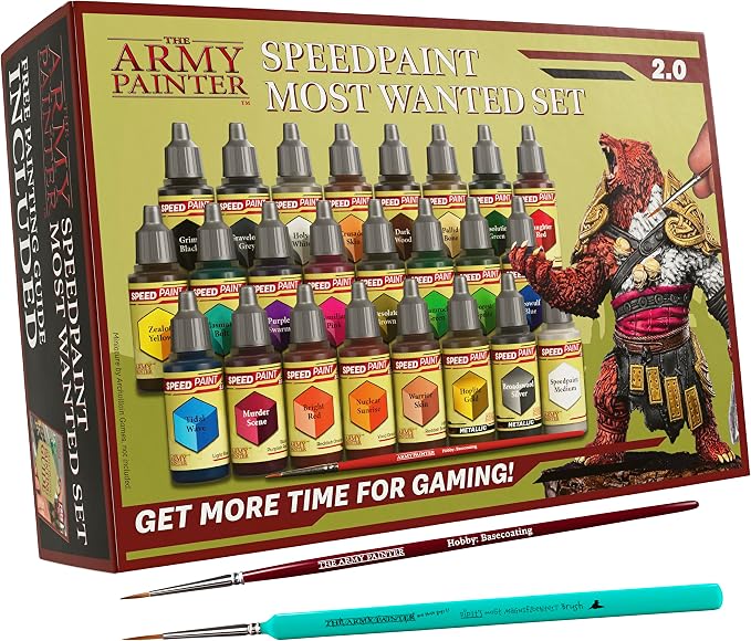 The Army Painter Speedpaint 2.0 Most Wanted Combo, Acrylic Contrast Set by TheArmyPainter
