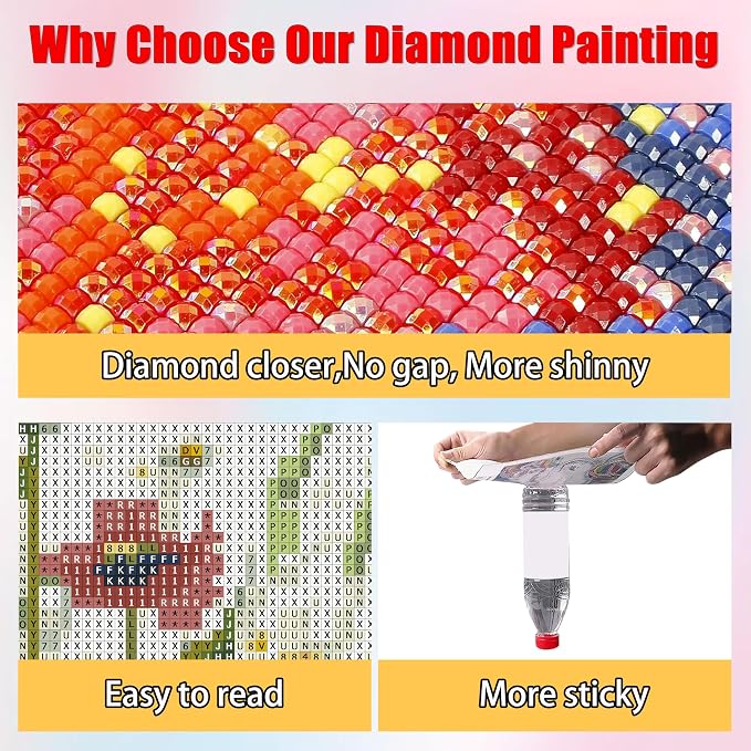 Ausanrl Cow Square Diamond Painting Kits - Image 6
