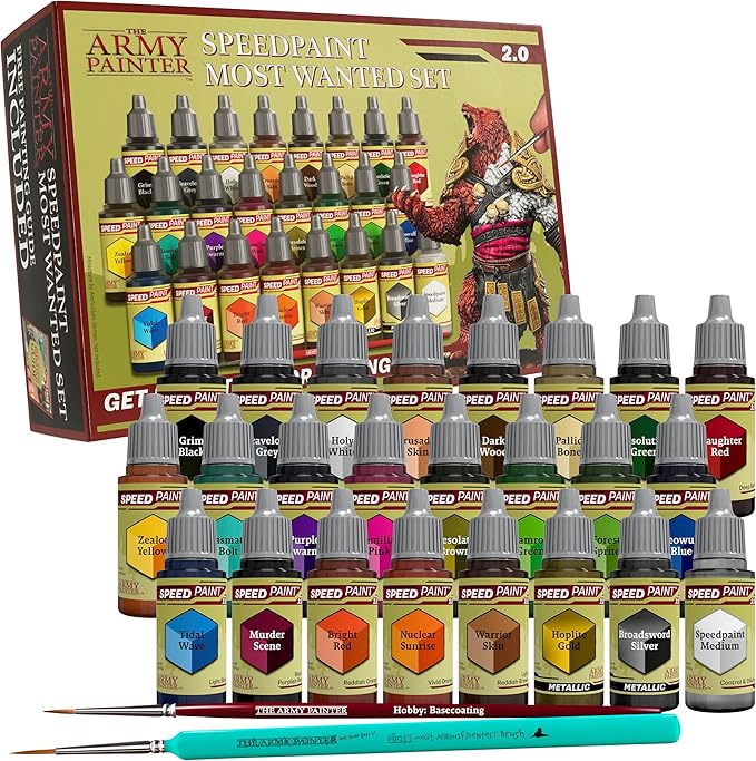 The Army Painter Speedpaint 2.0 Most Wanted Combo, Acrylic Contrast Set - Image 2