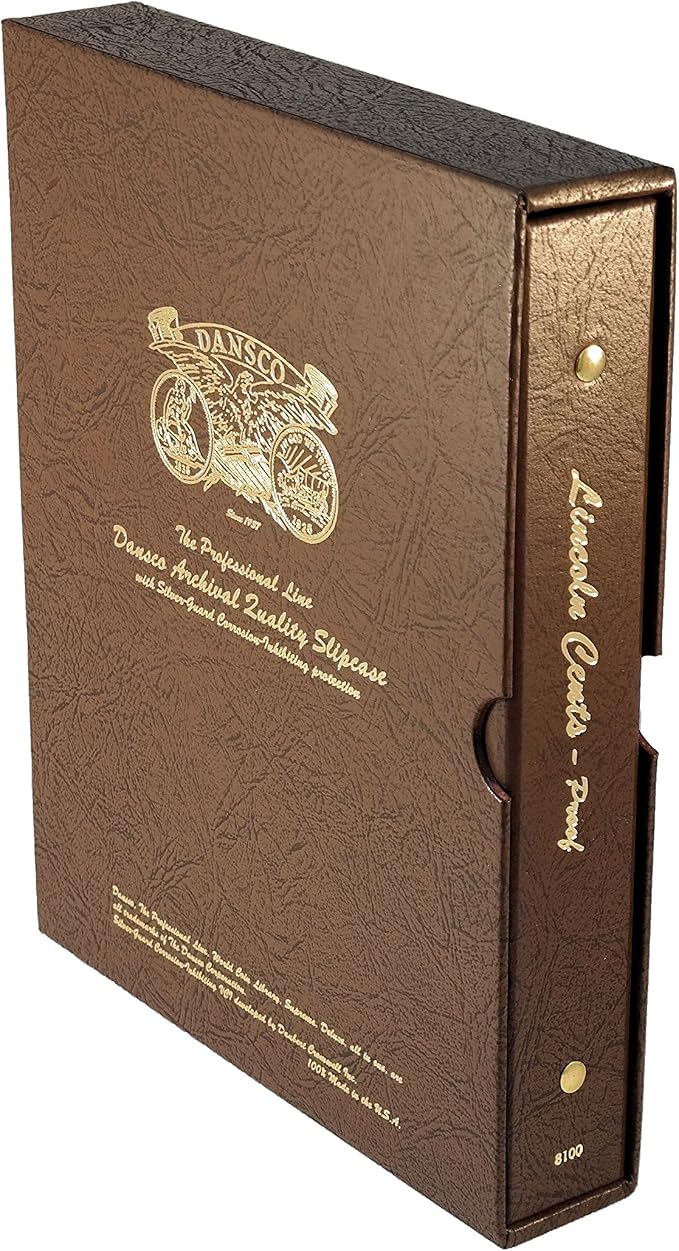 Dansco US Lincoln Cent with Proof Coin Storage Album 1909 - Image 2
