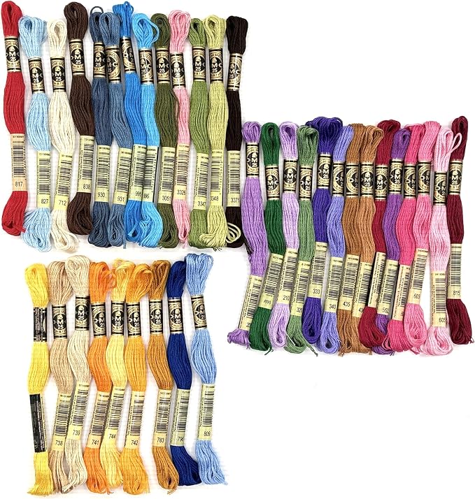 DMC 117F25-PC36 Embroidery Popular Colors Floss Pack, Colors may vary - Image 6