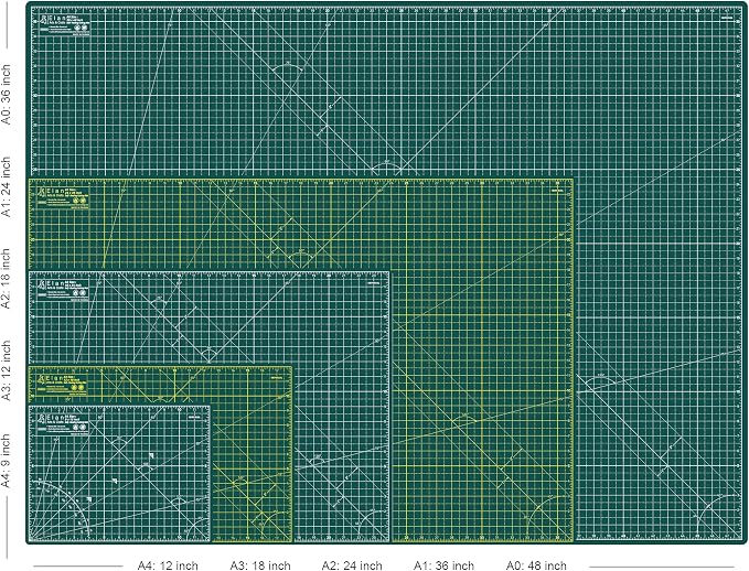 Elan Cutting Mat 36x60 Green, Extra Large Self Healing Cutting Mat 36 x 60 Inch - Image 5