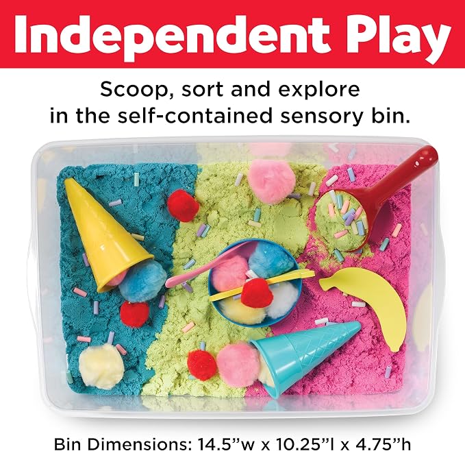 Creativity for Kids Sensory Bin: Ice Cream Shop Playset - Image 5