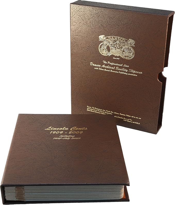 Dansco US Lincoln Cent with Proof Coin Storage Album 1909 by Unknown