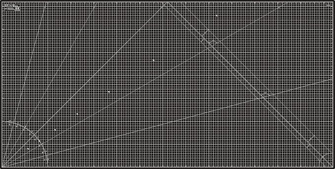 Elan Cutting Mat 36x72 Black & Taupe, Extra Large Self Healing Cutting Mat 36 x by Elan