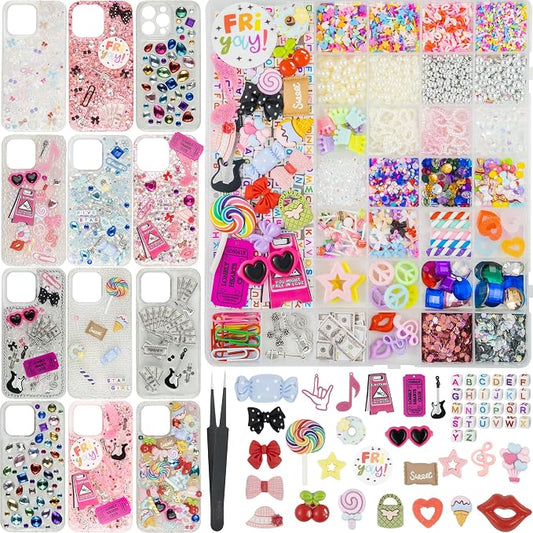 DoDoBeads 2250 Pcs Junk Case Charms Kit, Charms by DoDoBeads