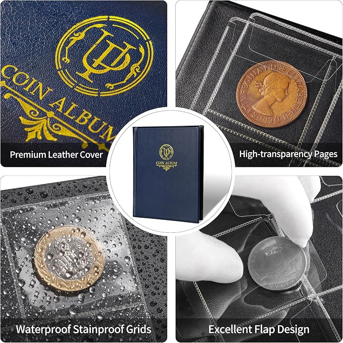 160 Pockets Coin Album - Image 3