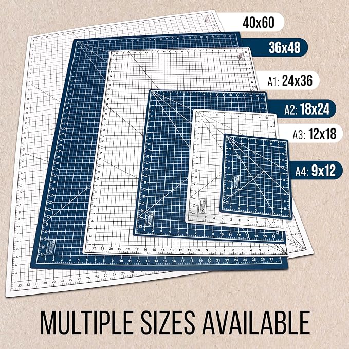 U.S. Art Supply 40" x 60" Self-Healing Cutting Mat 5-Ply - Image 5