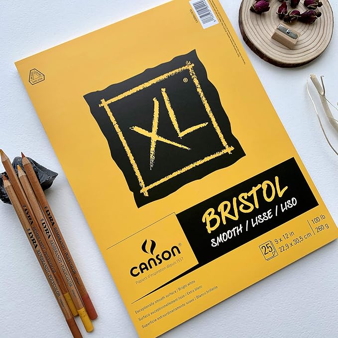 Canson XL Series Bristol Paper, Wirebound Pad, 7x10 inches, 25 Sheets - Image 3