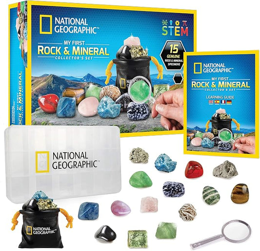 National Geographic Rocks & Mineral Collection by BlueMarbleToys