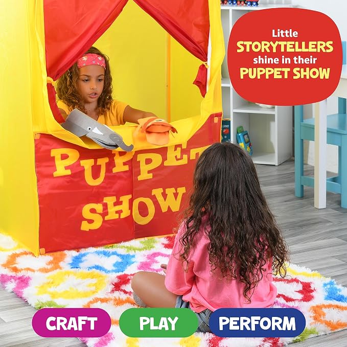 Hand Puppet Kit – Make Your Own Animal Characters, 10 Felt Pieces, Simple - Image 4