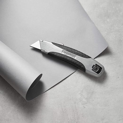 Amazon Basics Soft Grip Retractable Utility Knife - Image 6
