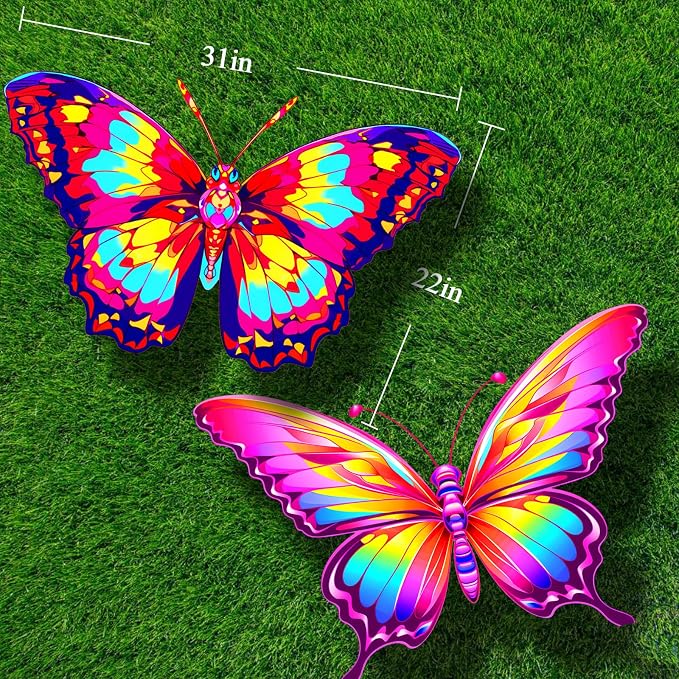 HENGDA KITE 2 Pack Butterfly Kite, - Image 2