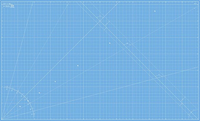Elan Cutting Mat 36x60 Blue, Extra Large Self Healing Cutting Mat 36 x 60 Inch by Elan