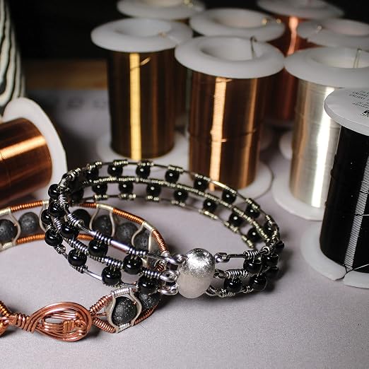 The Beadsmith Wire Elements 30-Gauge Lacquered Tarnish-Resistant Copper Wire - Image 6