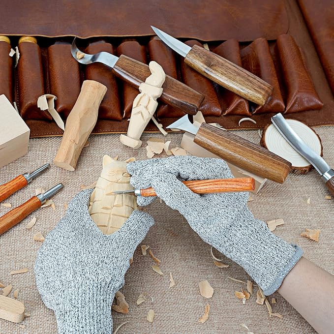 Wood Carving Kit, Whittling Kit - Image 6