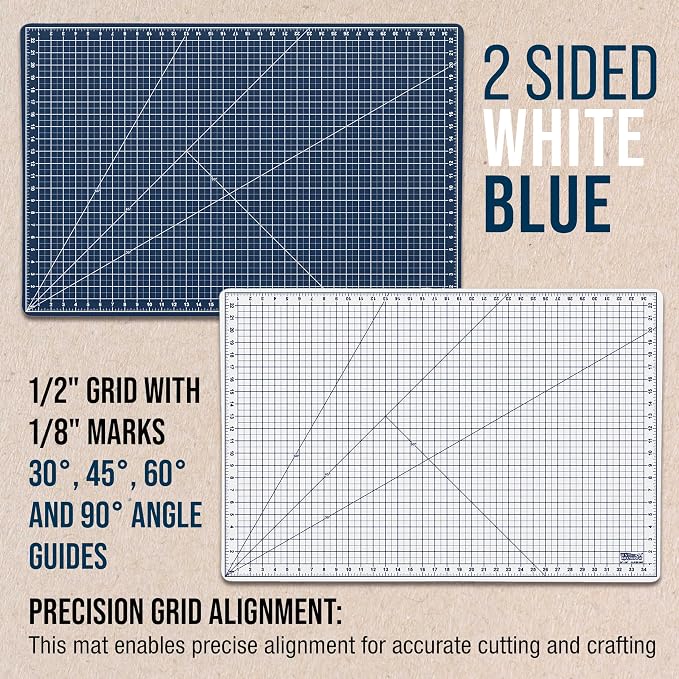 U.S. Art Supply 24" x 36" Self-Healing Cutting Mat 5-Ply - Image 3