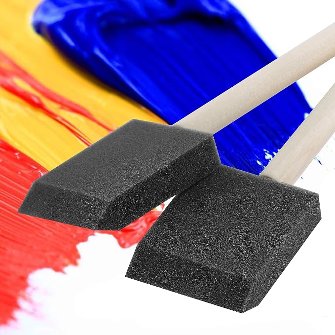 Bates Foam Paint Brushes, 100 Pack - Image 6