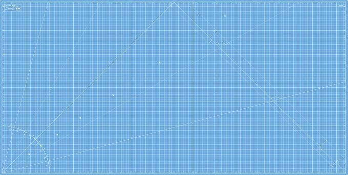 Elan Cutting Mat 36x72 Blue, Extra Large Self Healing Cutting Mat 36 x 72 Inch by Elan