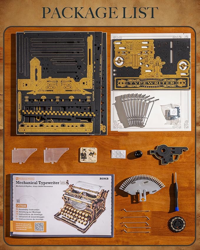 ROKR 3D Wooden Puzzles for Adults, Challenging 12-Hour Immersive Mechanical - Image 6