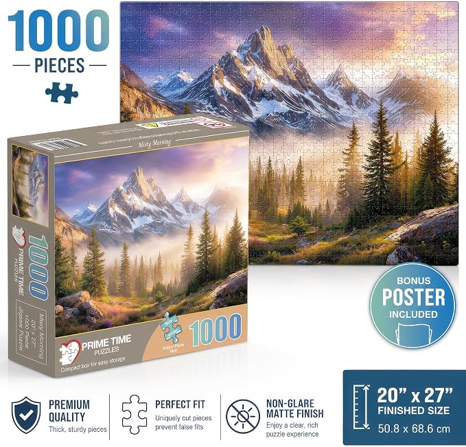 1000 Piece Jigsaw Puzzle for Adults - Image 2