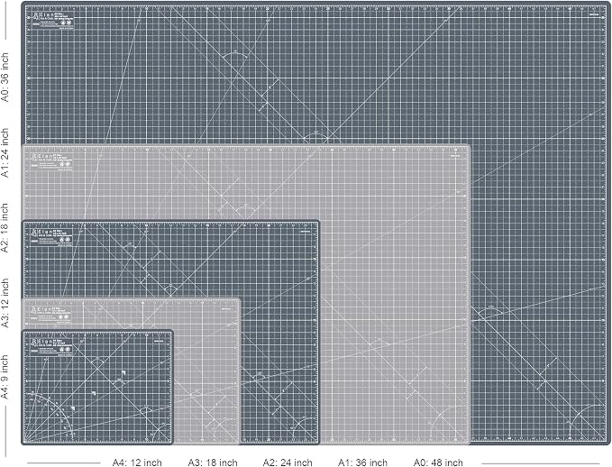 Elan Cutting Mat 36x60 Gray, Extra Large Self Healing Cutting Mat 36 x 60 Inch - Image 5