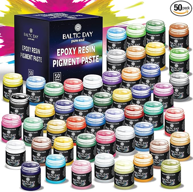 BALTIC DAY 50 Color Pigment Paste by BALTICDAYpuresoul