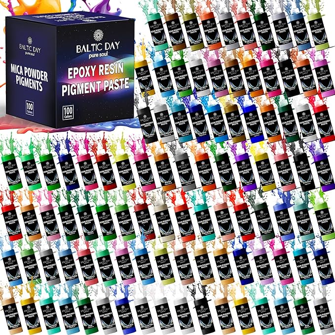 BALTIC DAY 100 Color Pigment Paste by BALTICDAYpuresoul