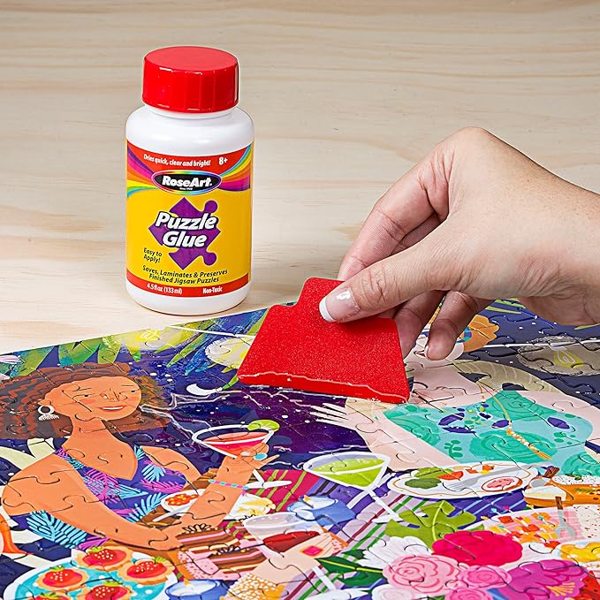 RoseArt Jigsaw Puzzle Glue - Image 4