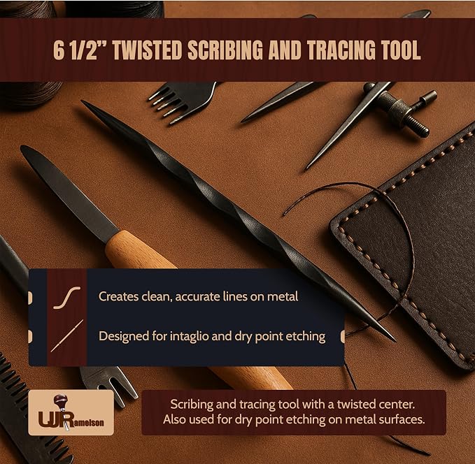 UJ Ramelson Twisted Scriber Tool Needle - Image 2