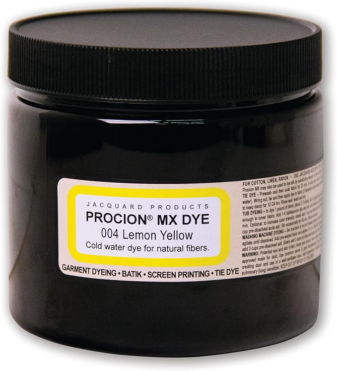 Jacquard Procion Mx Dye Lemon Yellow 8Oz by Jacquard
