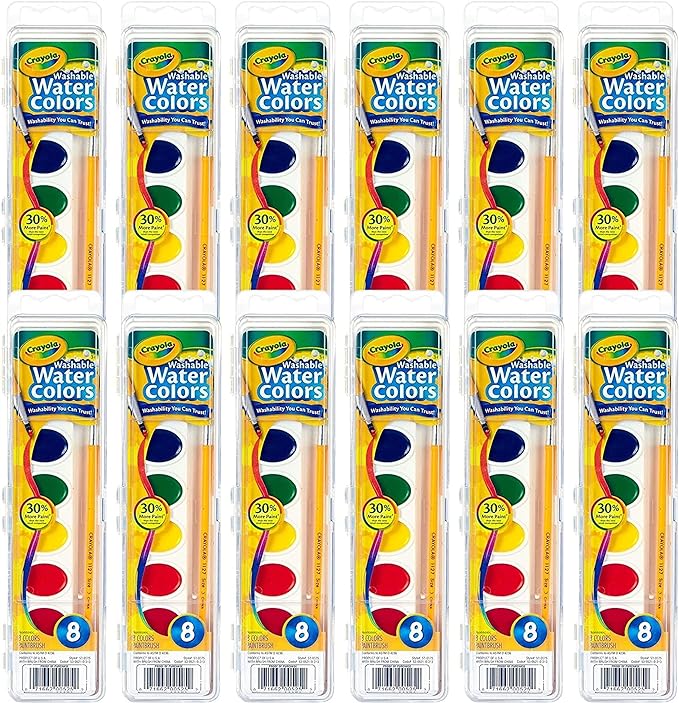 Crayola Washable Watercolor Paint Sets by Crayola
