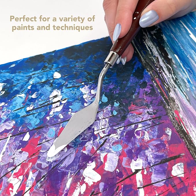 ArtSkills Stretched Canvas for Painting, 4x4 Mini Canvas, Premium Wood Frame - Image 7