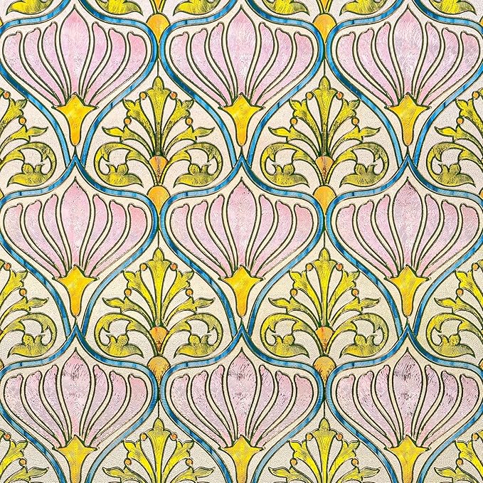 3D Stained Glass Window Film, Decorative Window Privacy Film - Image 2