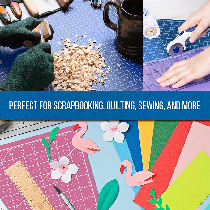 U.S. Art Supply 12" x 18" Self-Healing Cutting Mat 5-Ply - Image 7